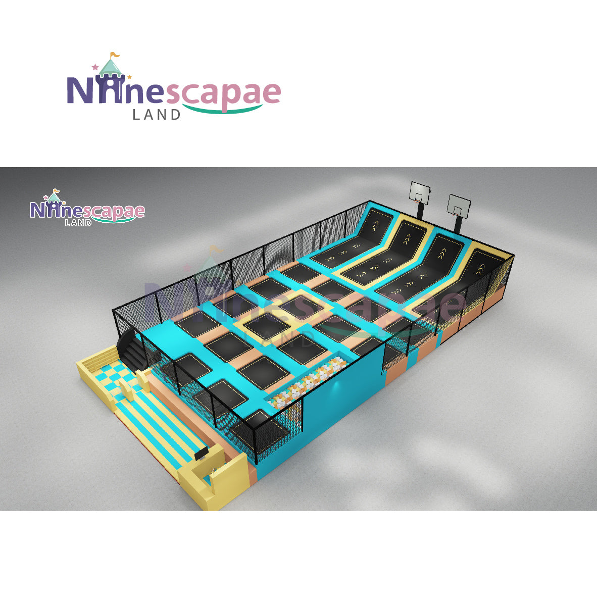 Indoor Playground Trampoline Park - Main Image