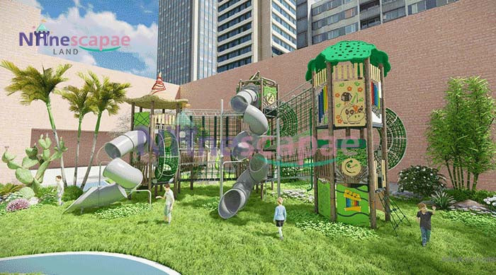 Preschool Outdoor Playground Equipment – NinescapeLand