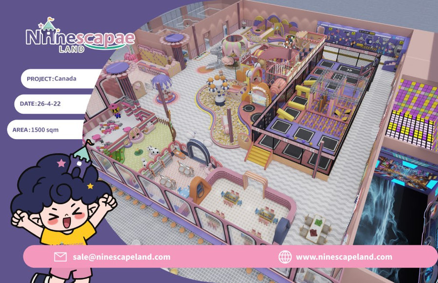 From Trampolines to VR: A 1500㎡ Family Entertainment Center in Canada