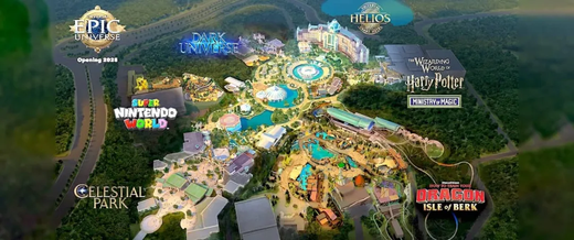 Universal Orlando's New Theme Park "Epic Universe" Fully Unveiled