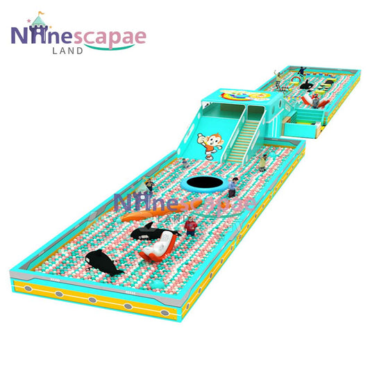 Indoor Playground With Ball Pit - NinescapeLand