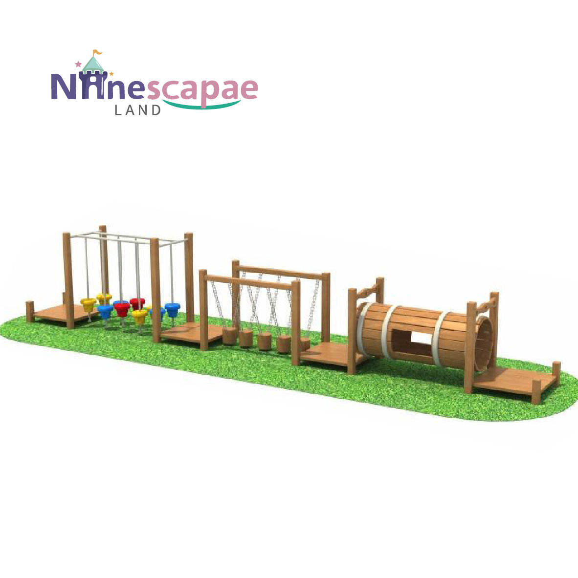Outdoor Playground Equipment Manufacturers - NinescapeLand
