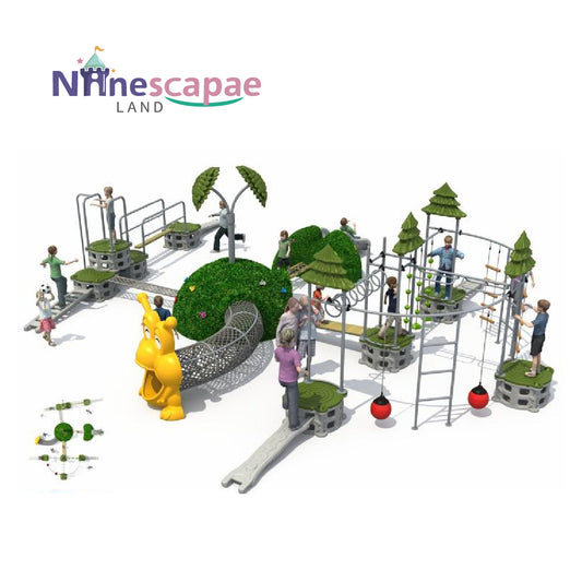 Commercial Outdoor Playground Equipment - NinescapeLand