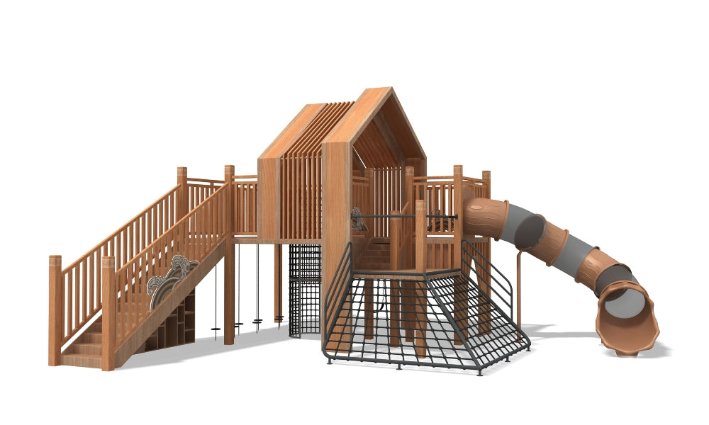 Compact Omnidirectional Outdoor Playground Equipment