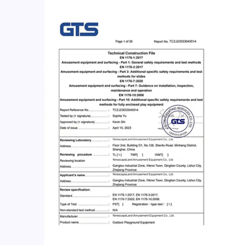 GTS For Worldwide-NinescapeLand Indoor Manufacturer