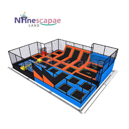 High-Performance Indoor Trampoline Park – NinescapeLand