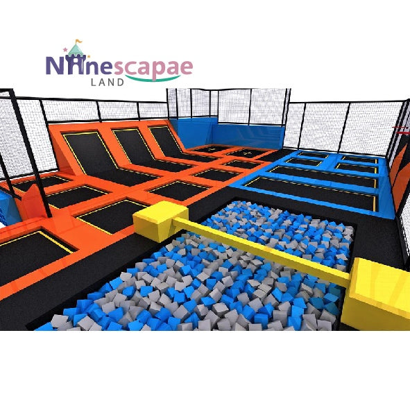 High-Performance Indoor Trampoline Park