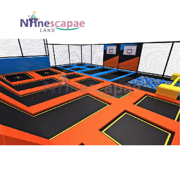 High-Performance Indoor Trampoline Park