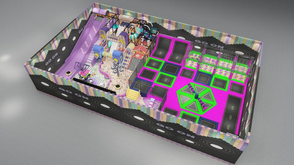 Indoor Trampoline Park Equipment