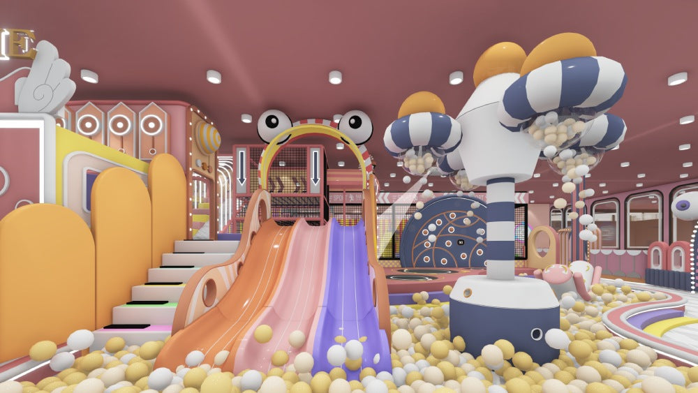 Kids Slide with Ball Pool