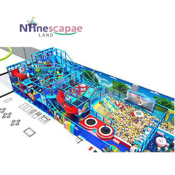 Ninescapeland slide playground