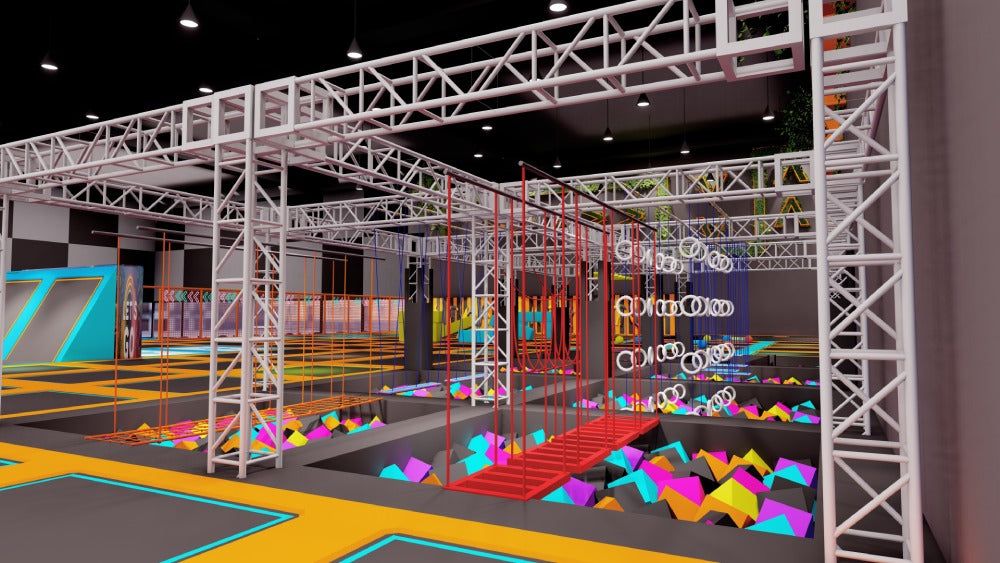 adult indoor trampoline park manufacturer