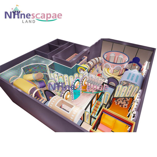 Children Indoor Playground Custom Design - NinescapeLand