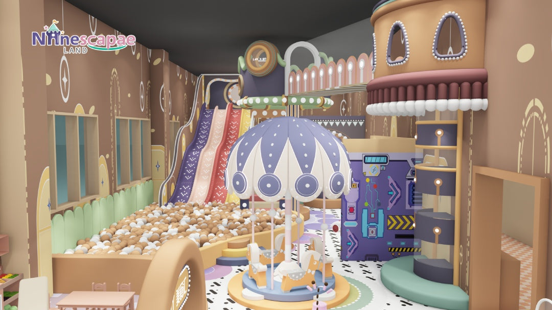 children's playground indoor, this design inclduding 10 indoor playground projects.