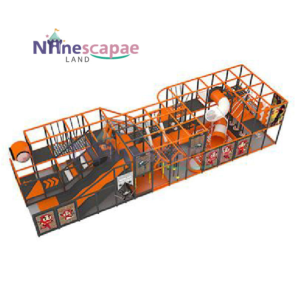 children indoor ninja interactive playground