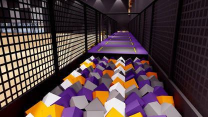 china commercial trampoline park equipment factory