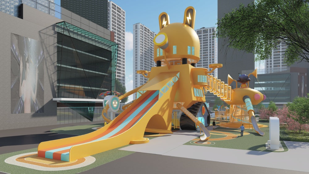 china kids outdoor playground equipment slide