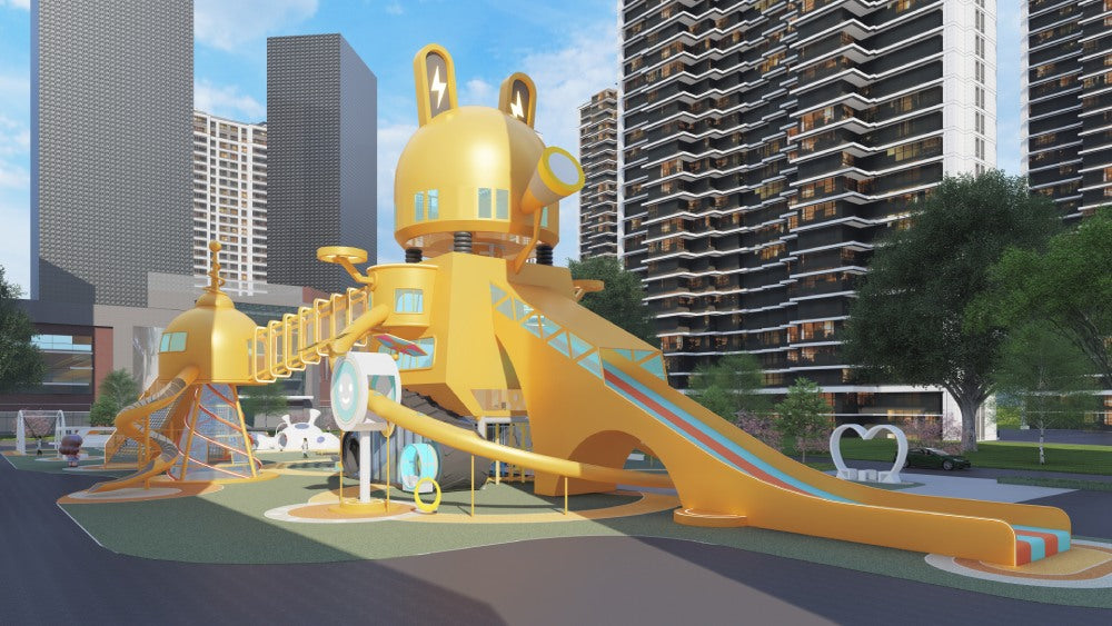 china kids outdoor playground equipment slide factory