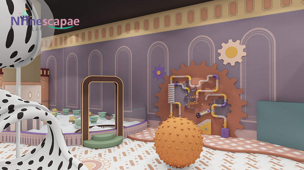 commercial indoor playground climbers