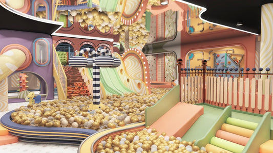 commercial indoor playground in São Paulo