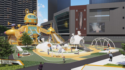 commercial outdoor playground equipment