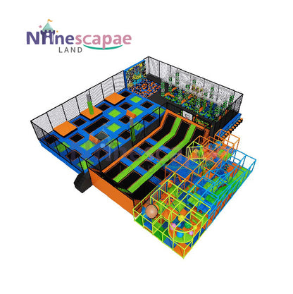 Fabricante de parque de trampolim interno de alta qualidade