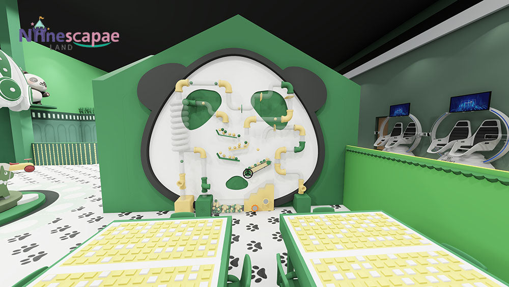 educational play area for indoor children play