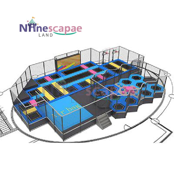 how much is it to get in the trampoline park-Ninescapeland