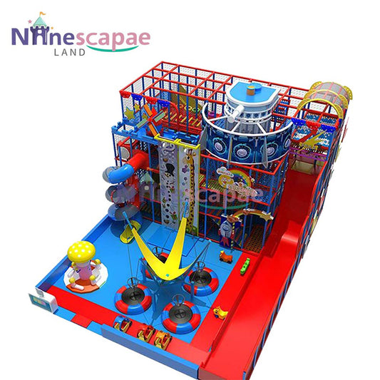 Custom Indoor Play Structure Manufacturer - NinescapeLand