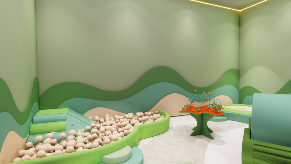 indoor playground equipment commercial