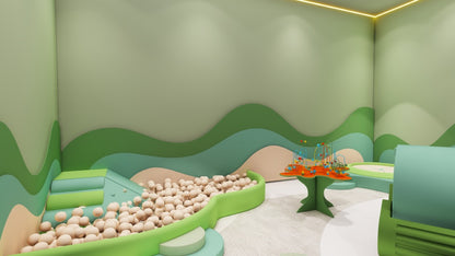 indoor playground equipment commercial