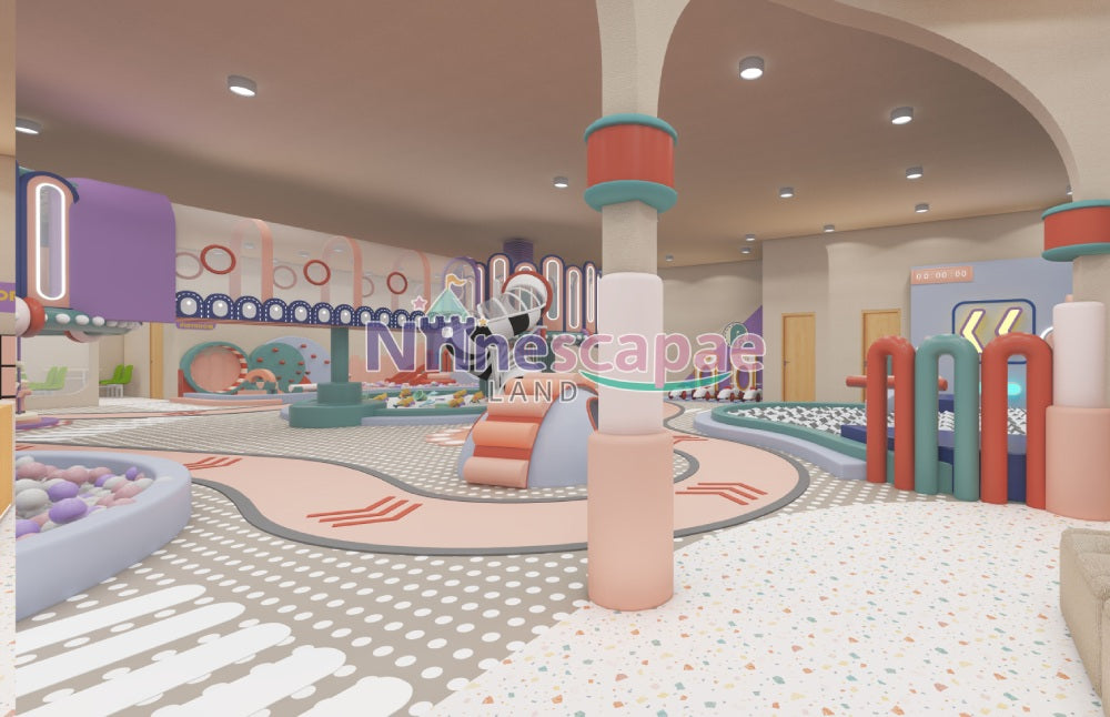 indoor play structure commercial​