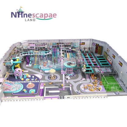 indoor playground park from china, high-quality materials and high-efficient cost