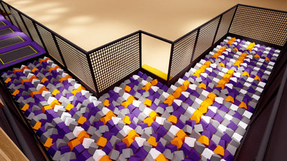 indoor commercial trampoline equipment