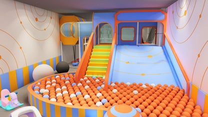 indoor foam playground equipment