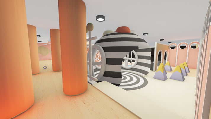 Small Indoor Playground With Rope Net – NinescapeLand