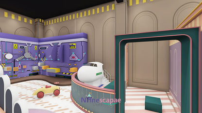 indoor park-ninja course