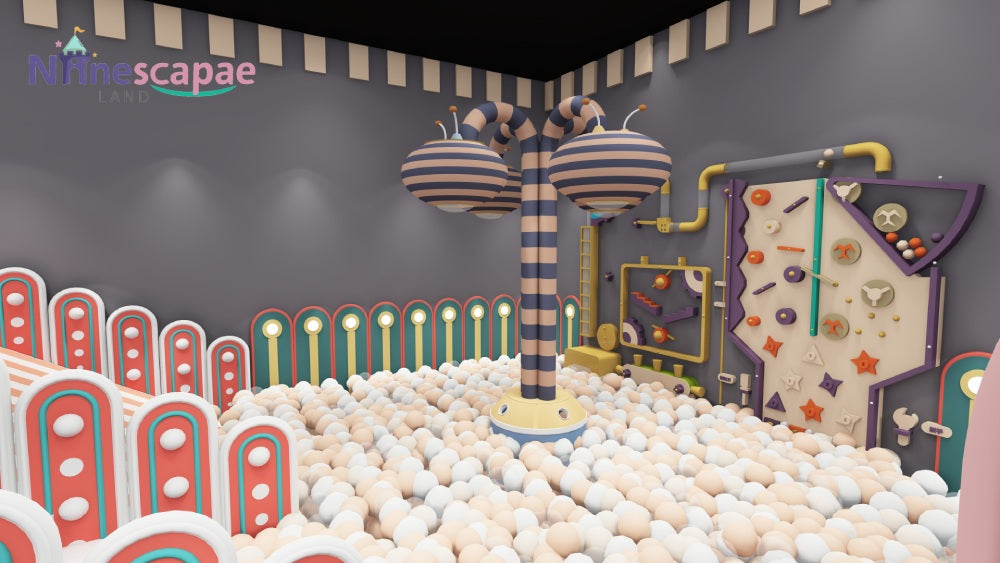 indoor playground equipment commercial