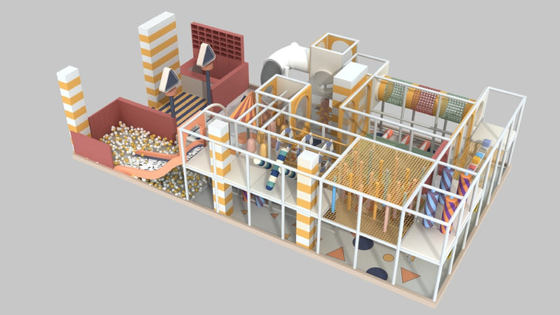 indoor playground equipment commercial