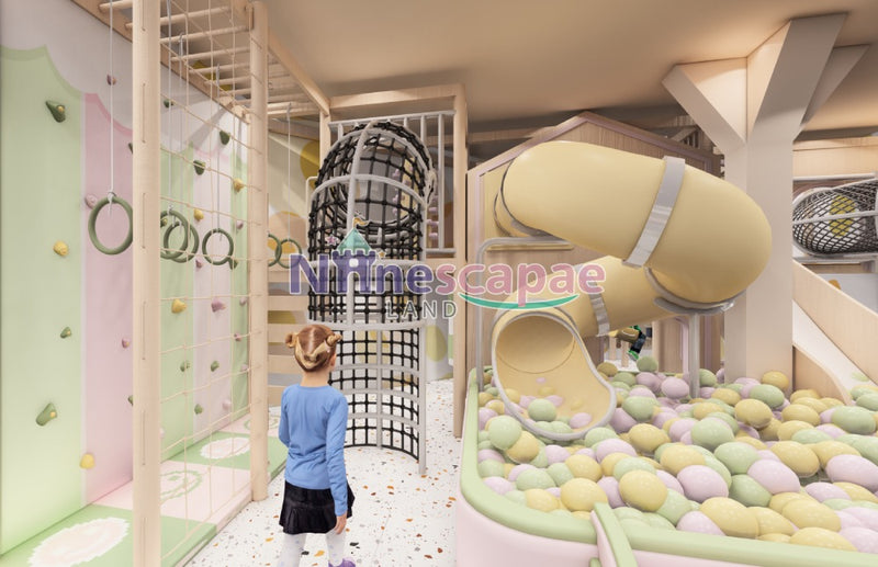 indoor playground slide