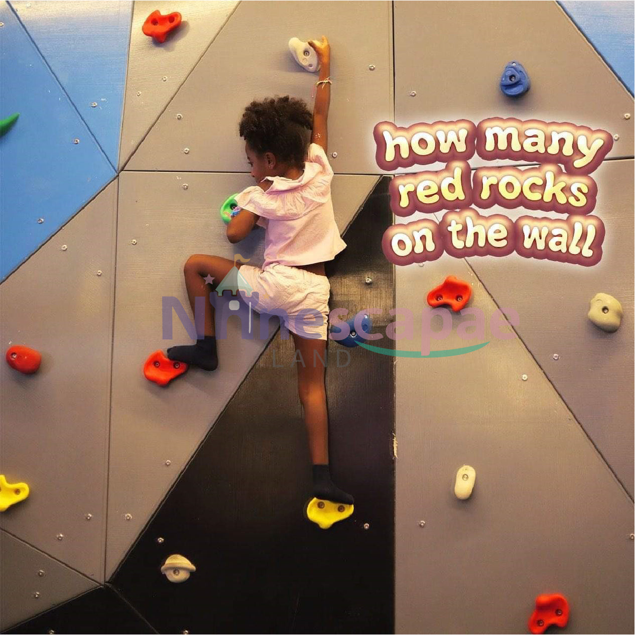 indoor climbing wall for kids play