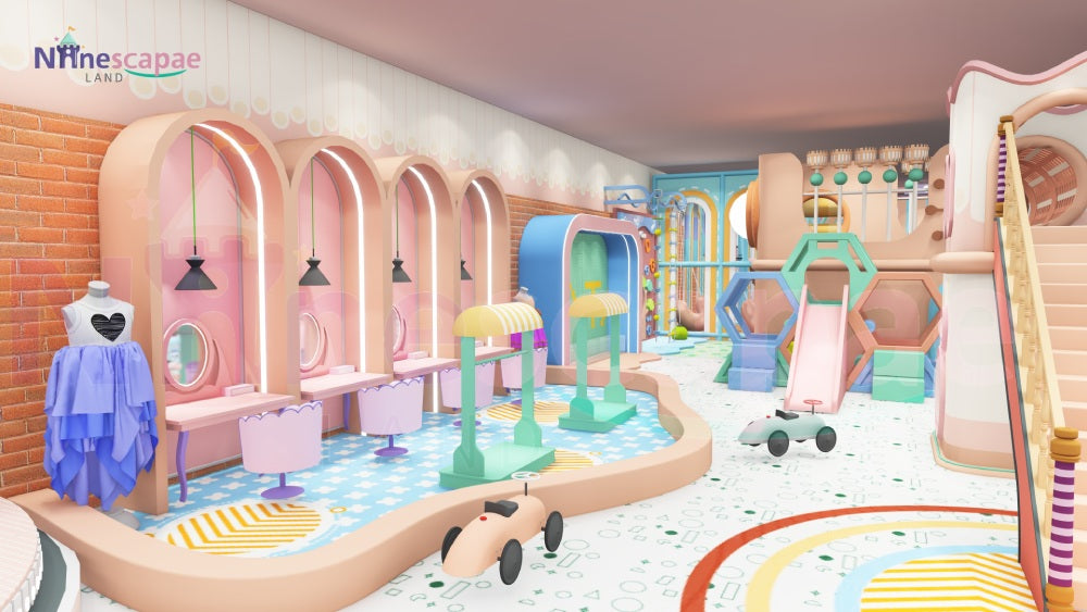 kids dreamy amusement role play indoor playground