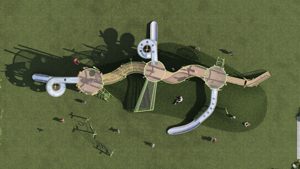 large indoor playground equipment