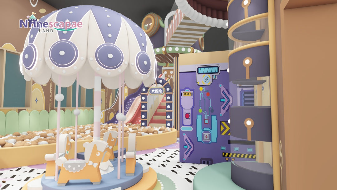 Merry go round playground