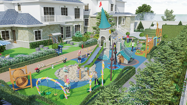 Freestanding Playground Equipment
