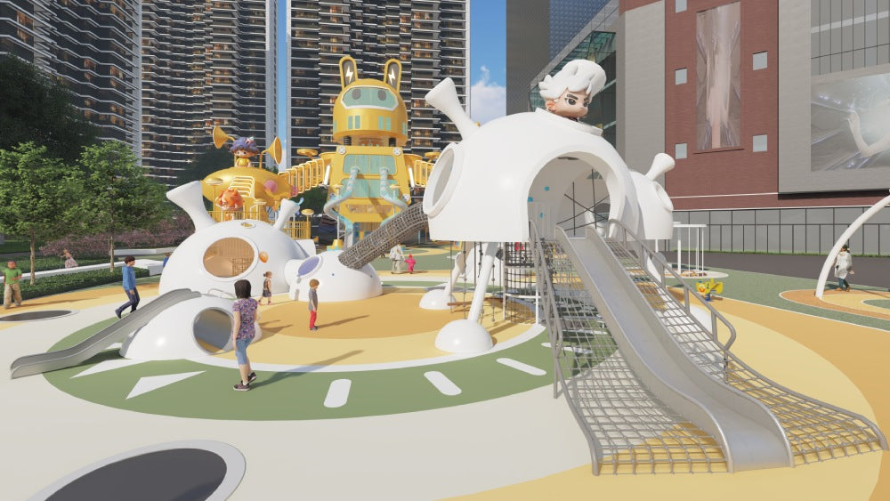 outdoor commercial playground equipment