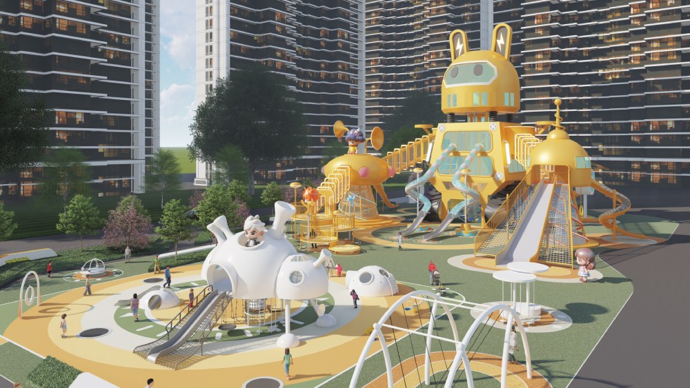 outdoor playground equipment manufacturer