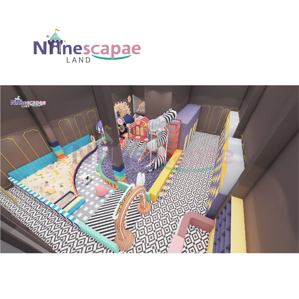 Indor File Indoor Soft Playground Equipment – NinescapeLand
