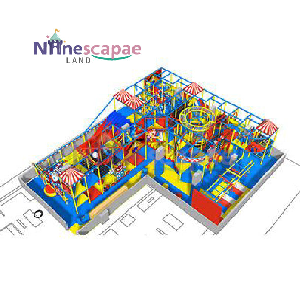 indoor playground structures for business