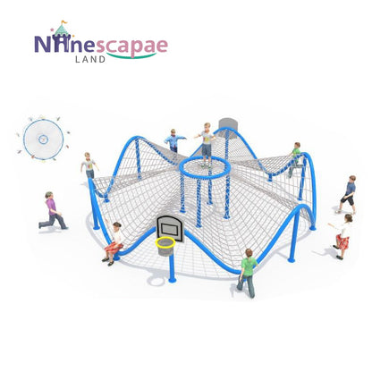 rope structure playground